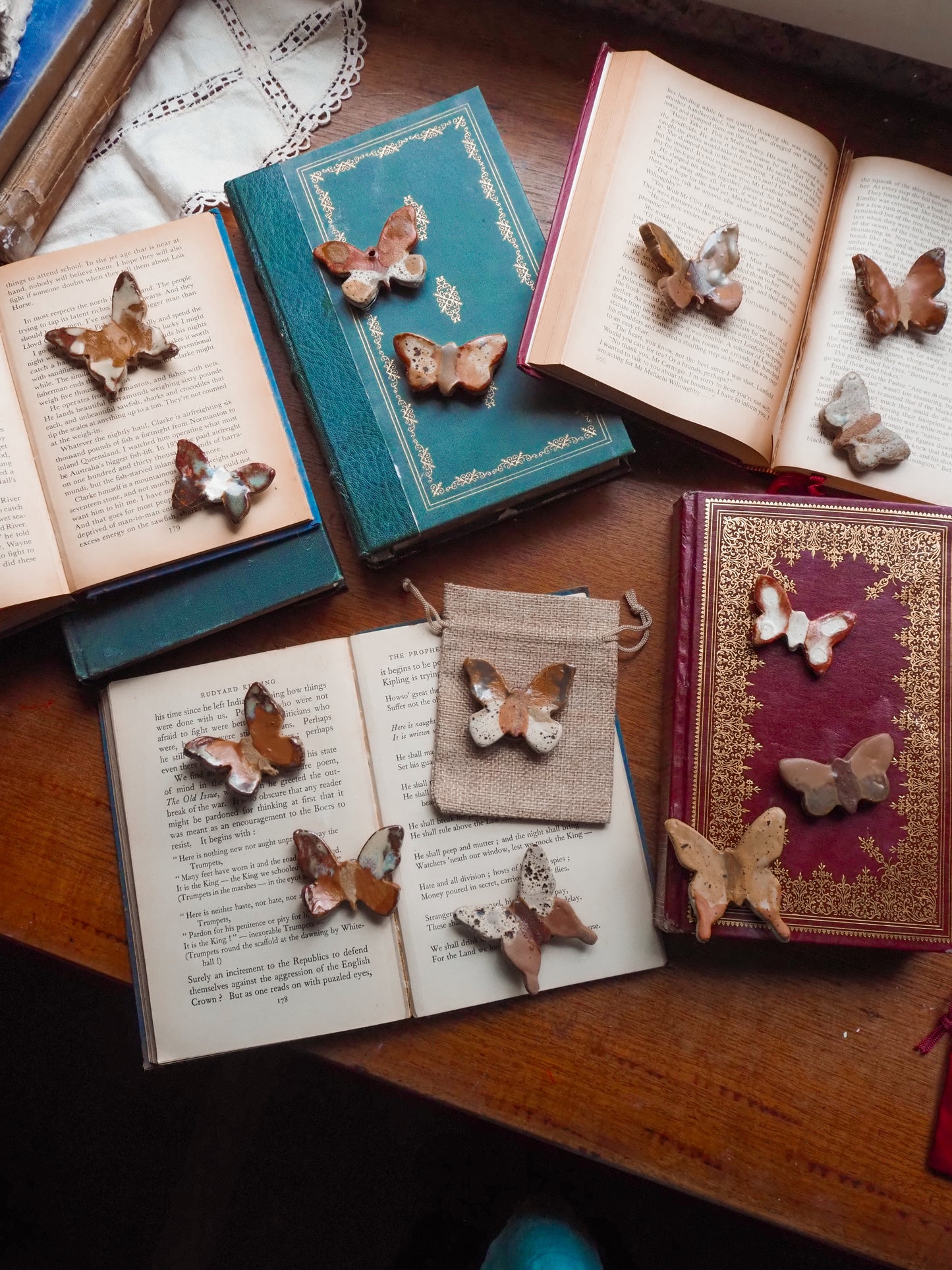 Woodland Butterfly Magnet Set